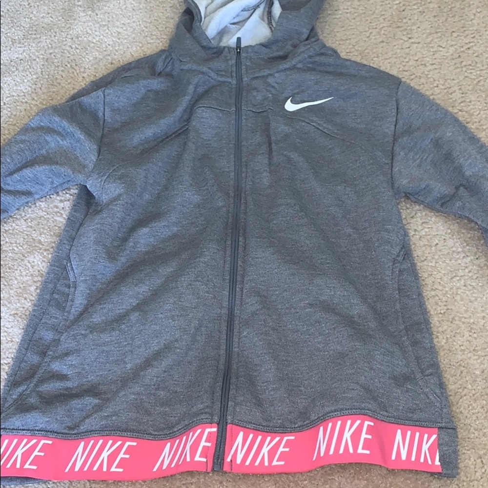 Nike kids zip up hoodie